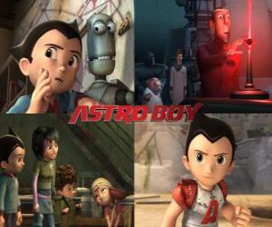 yapboz Arkadaşlarınızla Astroboy veya Astro Boy,